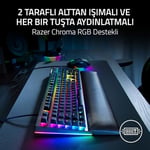 Razer BlackWidow V4 (Yeşil Anahtar) - Chroma RGB mekanik oyun klavyesi - Razer Snap Tap (tıklamalı mekanik anahtarlar, 6 özel makro tuşu, avu - Seçenekler: V4 - TR Layout, V3 Tenkeyless - TR Layout...