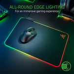Razer Firefly V2 - Oyun fare altlığı (mikroyapılı yüzeyli oyun fare altlığı, kablo montajı ve RGB aydınlatma) Siyah