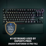 Razer Huntsman V3 Pro Tenkeyless - Sayısal Tuş Takımsız Analog Optik E-Spor Klavye - Razer Snap Tap & Hızlı Yangın Tetikleyici (Kontrol  - Seçenekler: Huntsman V2, Huntsman V2 PUBG, Huntsman V3 Pro...