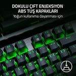 Razer Huntsman V3 X Tenkeyless (Mor Anahtar) - Espor için Optik Klavye - Sayısal Tuş Takımı Tasarımı Yok - Programlanabilir Tuşlar - RGB Teknolojil - Seçenekler: Mini, Tenkeyless, TR Düzeni, US Düzeni