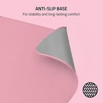 Razer Strider L - Yumuşak kaydırmalar için yumuşak tabanlı ve üste sahip hibrit fare altlığı (optik fare sensörlerini optimize eder, kaymaz) Quartz
