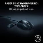Razer Viper V3 Pro - Ultralight Kablosuz Espor Oyun Mouse'u (8K Hz HyperPolling, 54g hafif tasarım, Focus Pro Sensör 35K DPI, HyperSpeed Kablosuz, 95 saat pil ömrü) Siyah