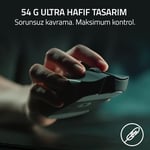 Razer Viper V3 Pro - Ultralight Kablosuz Espor Oyun Mouse'u (8K Hz HyperPolling, 54g hafif tasarım, Focus Pro Sensör 35K DPI, HyperSpeed Kablosuz, 95 saat pil ömrü) Siyah