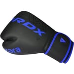 RDX Kara F6 Mat Boks Eldiveni Profesyonel Sparring ve Antrenman Eldiveni