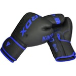 RDX Kara F6 Mat Boks Eldiveni Profesyonel Sparring ve Antrenman Eldiveni