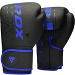 RDX Kara F6 Mat Boks Eldiveni Profesyonel Sparring ve Antrenman Eldiveni
