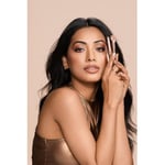 REAL TECHNIQUES Yeni Nudes Daily Swipe Göz Seti, Göz Farı, Liner, Brows, Makyaj Bant, Doğal veya Dumanlı Makyaj Görünümü için, sentetik parıltılar, zulüm içermeyen ve vegan, 7 parça set