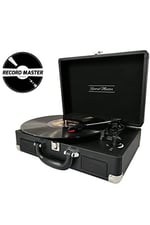 Record Master T310ch Şarj ve Bluetooth Özellikli Pikap - 33, 45, 78 (T310CH Siyah) - Seçenekler: T310CH Siyah, T310CH Kahverengi, T310CH Kırmızı, T310CH Mavi