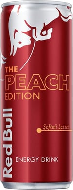 Red Bull Enerji İçeceği, Şeftali, 250 ml (24'lü Paket, 24 x 250 ml)