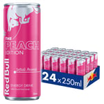 Red Bull Enerji İçeceği, Şeftali, 250 ml (24'lü Paket, 24 x 250 ml)