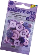 (Red) - Folia 12894, buttons mix, tone on tone mix, 30 g