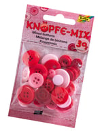 (Red) - Folia 12894, buttons mix, tone on tone mix, 30 g
