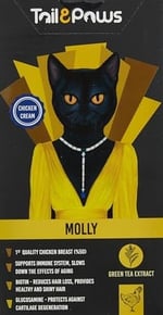 REEFLOWERS Tail&Paws MOLLY - CHICKEN 15 g x 5 (tavuklu kedi sıvı ödülü)