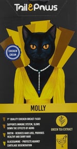 REEFLOWERS Tail&Paws MOLLY - CHICKEN 15 g x 5 (tavuklu kedi sıvı ödülü)