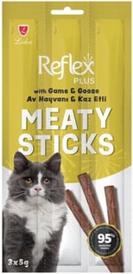 Reflex Kedi Ödül Stick Av Hayvanlı & Kaz 3 * 5 Gr