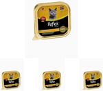 Reflex Plus Pate With Orgranic Chicken Adult Cat Food 85 Gr 2li paket