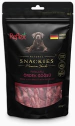 Reflex Snackies Pancarlı Ördek Göğüs Kurutulmuş Et Köpek Ödülü 80gr