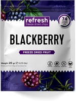 refresh Freeze Dried Böğürtlen - Dondurularak Kurutulmuş Meyve - Freeze Dry Meyve Kurusu 20gr