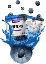 Refresh Freeze Dried Yaban Mersini - Dondurularak Kurutulmuş Meyve - Freeze Dry Meyve Kurusu 20gr