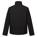 Regatta Erkek Dendrick Yumuşak Kabuk Ceket, Siyah, XL