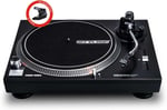 Reloop RP-1000 MK2 | Hifi/DJ Belt-Drive Pikap/Turntable, Ortofon OM Black Pikap İğnesi ve Headshell ile Birlikte - Seçenekler: RP-1000 MK2, RP-2000 MK2, RP-4000 MK2