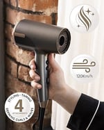 Remington İyonik Saç Kurutma Makinesi [120 km/s Üfleme Gücü, Hızlı Kuruma] ONE Dry&Style (4 Ataşman: Topaklanma Önleyici, 2 Difüzör, Ekstra Geniş İnce Nozul, 8 Isı Ayarı ve Hız) Saç Kurutma Makinesi D