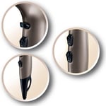 Remington Iyonlu Saç Kurutma Makinesi Keratin Protect , 2200 W, Yüksek Kaliteli Seramik Kaplı Izgara, Iki Şekillendirme Başlığı, Difüzör, Kahverengi Ac8002