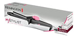 Remington My Stylist CI1A119, 19 mm, tanımlanmış halka bukleler için, seramik kaplama, siyah/pembe
