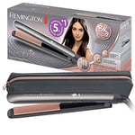 Remington S8598 Keratin Protect Akıllı Saç Düzleştirici, Saç Hasarına Karşı 3 Kat Daha Fazla Koruma için Patentli Isı Koruma Sensörü, Dijital Ekran, 160-230°C