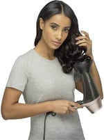 Remington Saç Kurutma Makinesi Curl & Straight, 3 Şekillendirme Aparatı Dahil, Konik Şekilli, Kıvırcık Saç Şekillendirme Başlığı, Difüzör, 45 Mm Yuvarlak Fırça, Bukleler Ve Dalgalar, 2200W D5706
