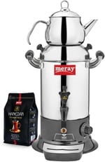 Remta R29 Mini Tek Demlikli Çay Semaveri, 5 lt, Paslanmaz Çelik