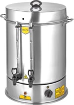 Remta Standart Çay Makinesi, 60 Bardak, Gümüş, 7 lt - Seçenekler: 7lt, 9lt, 12lt, 15lt, 22lt, 36lt, 50lt, 5lt