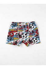 Renkli Desenli Erkek Çocuk 6 lı Boxer