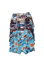 Renkli Desenli Erkek Çocuk 6 lı Boxer