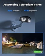 REOLINK 4K PoE Güvenlik Kamera Sistemi, 180 Derece Görüş Açısında Ev Açık IP Kamera, İnsan/Araç/Evcil Hayvan Algılama, Renkli Gece Görüşü, İki Yönlü Konuşma, 256GB'a kadar microSD Kart, Duo 2 PoE