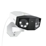 REOLINK Duo 3 PoE 16MP UHD Çift Lensli PoE Güvenlik Kamerası, 180° Panoramik Görünüm, Hareket İzleme, F1.6 Renkli Gece Görüşü, Kişi/Araç/Hayvan Algılama, 2 Yönlü Ses, 7/24 Kayıt Desteği