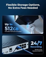 REOLINK Duo 3 PoE 16MP UHD Çift Lensli PoE Güvenlik Kamerası, 180° Panoramik Görünüm, Hareket İzleme, F1.6 Renkli Gece Görüşü, Kişi/Araç/Hayvan Algılama, 2 Yönlü Ses, 7/24 Kayıt Desteği