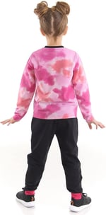Retro Batik Kız Çocuk T-Shirt Pantolon Takım