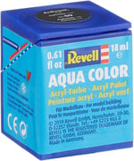 Revell Aqua Color Su Bazlı Maket Boyası Mat - Antrasit Gri 18ml