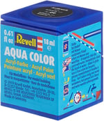 Revell Aqua Color Su Bazlı Maket Boyası Mat - Antrasit Gri 18ml