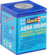 Revell - Su Bazlı Maket Boyası Aluminyum Metalik 18 Ml