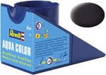 Revell - Su Bazlı Maket Boyası Katran Siyahı Mat 18 Ml (36106)
