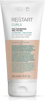 Revlon Professional Restart Curls Multipurpose Gel-To-Oil 150ml Sulfate & Silicone Free