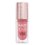 Revolution Dudak Dolgunlaştırıcı Ve Parlatıcı - Pout Bomb Plumping Gloss - Kiss