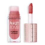 Revolution Dudak Dolgunlaştırıcı Ve Parlatıcı - Pout Bomb Plumping Gloss - Kiss