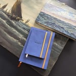 Rhodia 117308C Yumuşak Kapaklı Defter, Çizgili, Sapphire Blue, A6