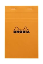 Rhodia Bloknot 14200 No. 14 Kareli 80 Sayfa, 11 x 17 cm, Turuncu