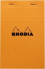 Rhodia Bloknot 14200 No. 14 Kareli 80 Sayfa, 11 x 17 cm, Turuncu
