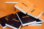 Rhodia Kareli Bloknot, Siyah, 148x148 mm - Seçenekler: 74x105 mm, 74x210 mm, 85x120 mm, 110x170 mm, 148x105 mm...