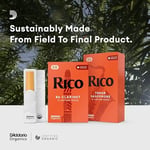 Rico by D'Addario BB klarnet yaprakları, kalınlık 3, 3'lü paket